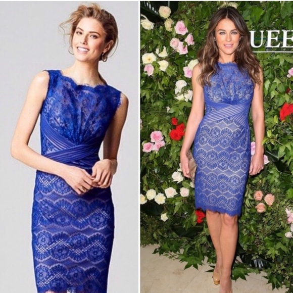 Tadashi Shoji Dresses & Skirts - TADASHI SHOJI ‘Chantilly’ Lace Sheath ***DESIGNER***